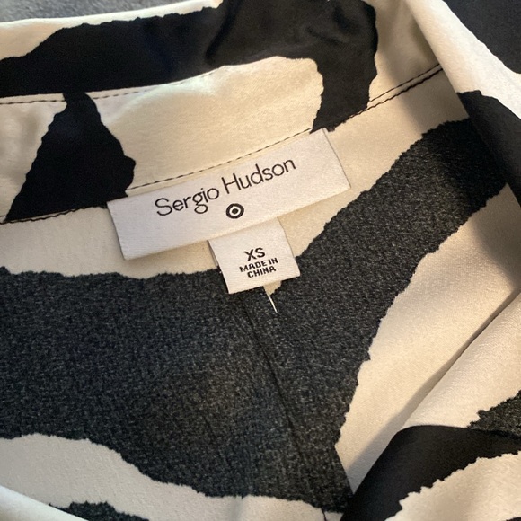 Sergio Hudson for Target Zebra Top - Picture 2 of 4